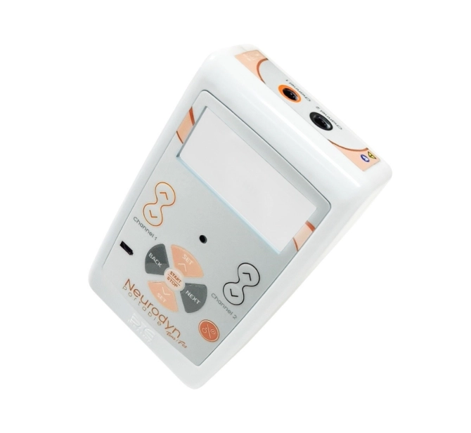  Kit Neurodyn Portable TENS/FES - Ibramed + Eletrodo Adesivo 5x5 cm (20 unidades) - Ibramed