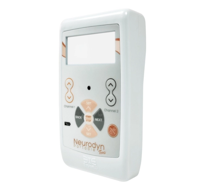 Kit Neurodyn Portable Tens - Ibramed + Eletrodo Adesivo 5x5 cm (20 unidades) - Bioland