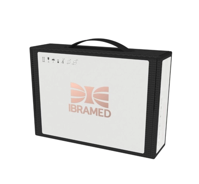 Kit Neurodyn Portable Tens - Ibramed + Eletrodo Adesivo 5x5 cm (20 unidades) - Bioland