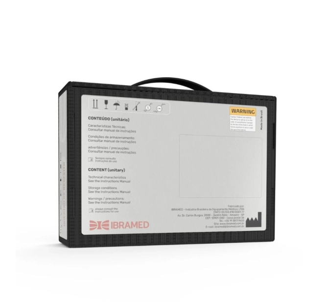 Kit Neurodyn Portable Tens - Ibramed + Eletrodo Adesivo 5x5 cm (20 unidades) - Bioland
