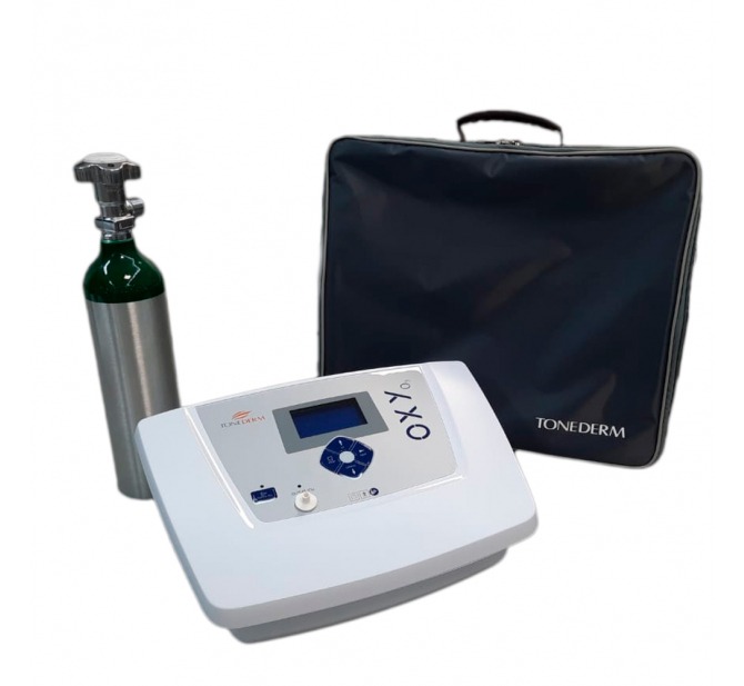Kit Oxy Aparelho de Ozonioterapia Sem Vácuo + Cilindro e Bolsa - Tonederm