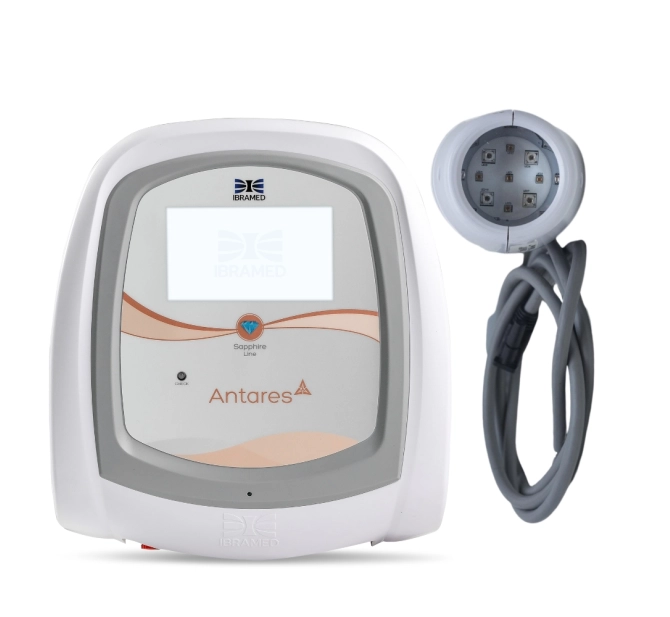 Kit para Tratamento Capilar - Antares Fotobiomodulação + Cluster P2 LED Vermelho e Infravermelho - Ibramed