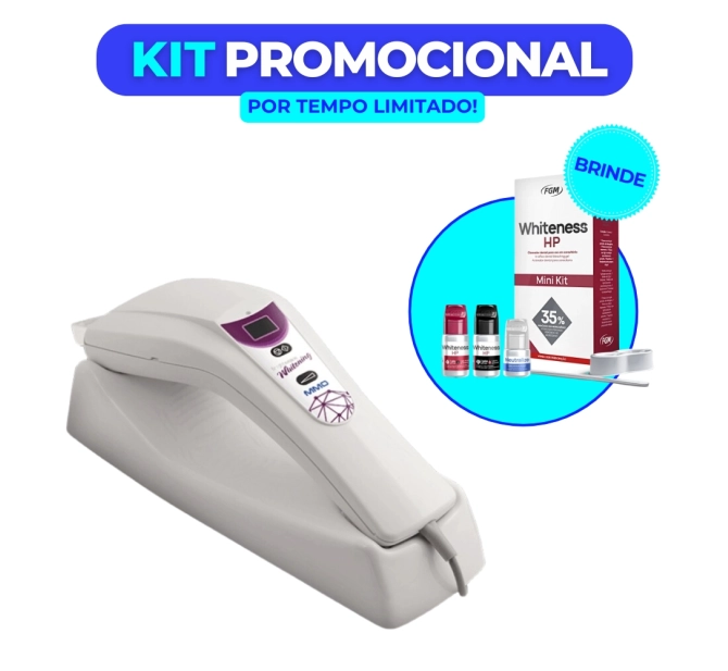 Kit Promocional - Bright Max + Clareador Whiteness HP 35% (Brinde) - MMO