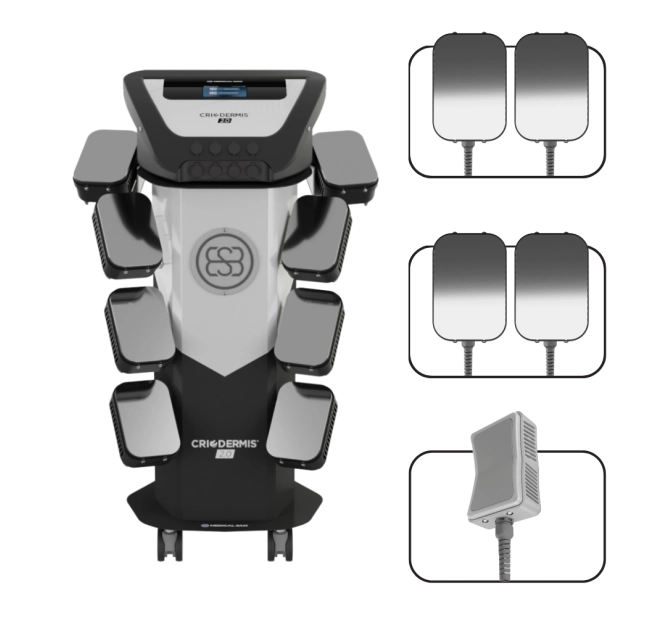 Kit Promocional - Criodermis 2.0 + 4 Placas G + 1 Placa Flex - Medical San