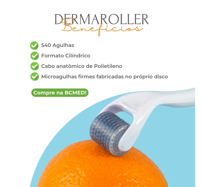 Kit - Dermaroller 2.0mm + Smart Vita C Creme de Vitamina C - Smart GR 