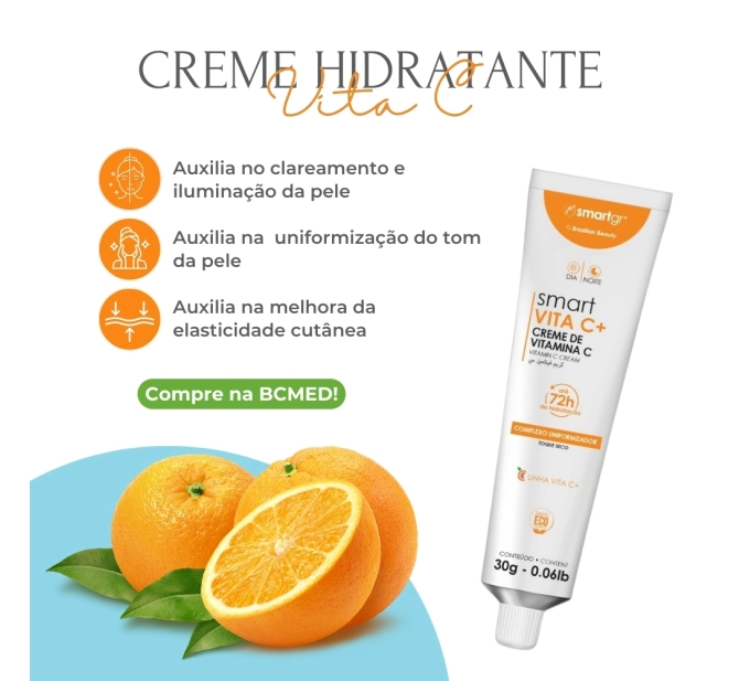 Kit - Dermaroller 2.0mm + Smart Vita C Creme de Vitamina C - Smart GR 