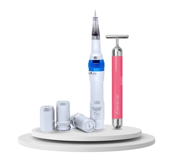 Kit Promocional Smart DermaPen + Smart Vibra Rosa - Smart GR