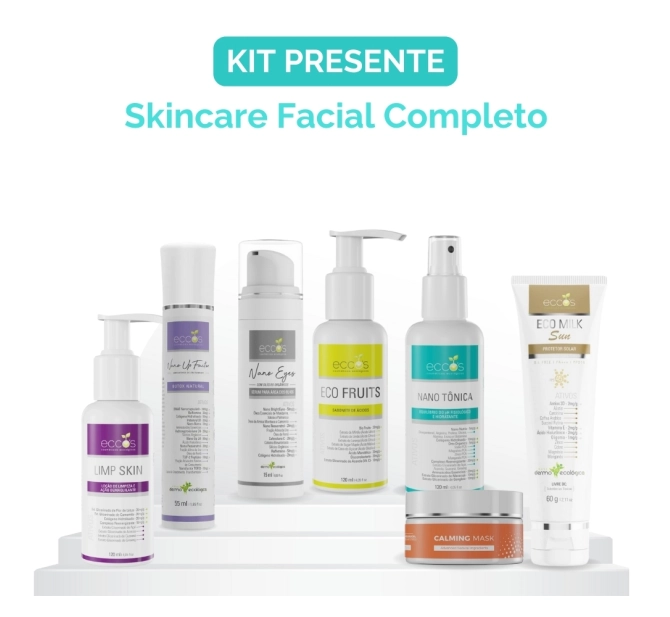 Kit Skincare Completo - Presente + BRINDE - Eccos Cosméticos