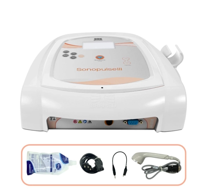 Kit Sonopulse III + Neurodyn Portátil System - Ultrassom e Eletroterapia - IBRAMED