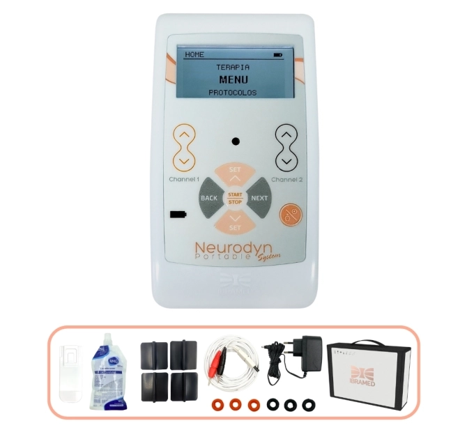 Kit Sonopulse III + Neurodyn Portátil System - Ultrassom e Eletroterapia - IBRAMED