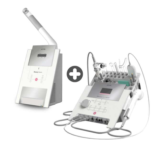 Kit - Stimulus Face Maxx + Beauty Steam - Aparelho de Vapor de Ozônio - HTM