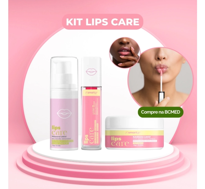 Kit Tratamento Labial Tutti Frutti Lips Care - Smart GR 