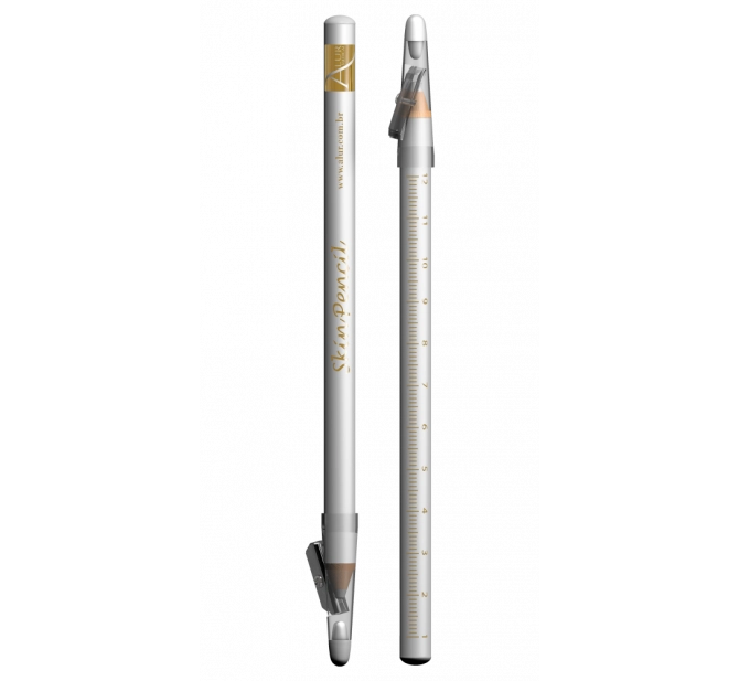 Lápis Dermatográfico Branco Skin Pencil Alur Medical BCMED