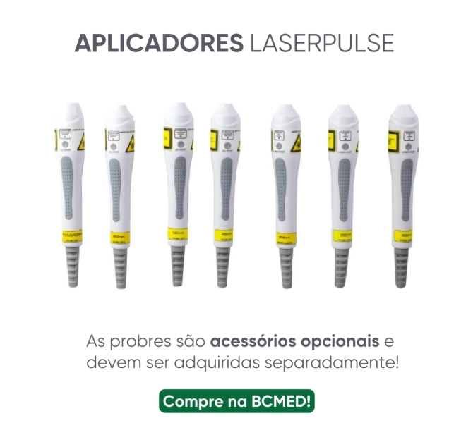 Laserpulse Portable Ibramed - Aparelho de Laserterapia e Reabilitação de LED e Laser 