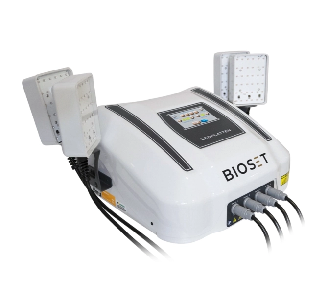 Kit LEDPLATTEN - Aparelho de fototerapia LEDPLATTEN + 4 aplicadores - BIOSET
