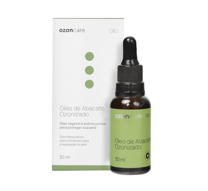 Óleo de Abacate Ozonizado 30ml - Ozoncare