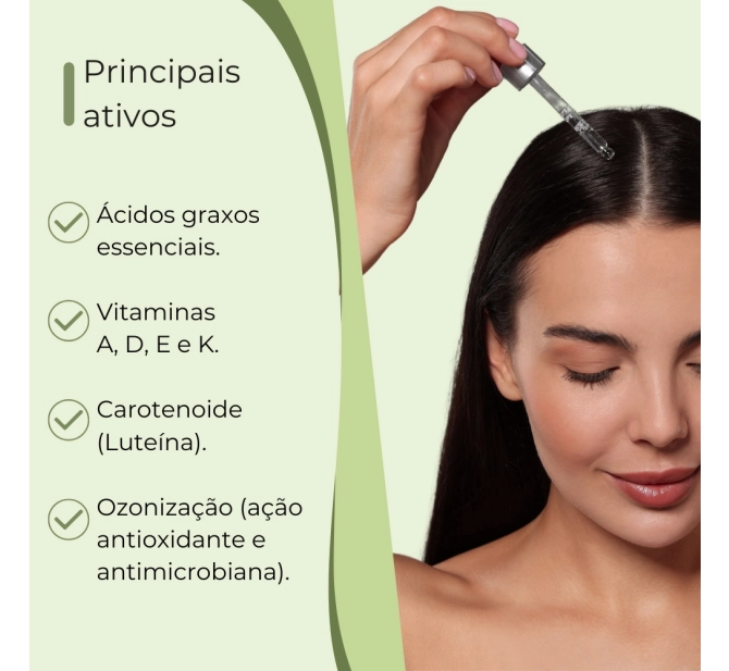 Óleo de Abacate Ozonizado 30ml - Ozoncare