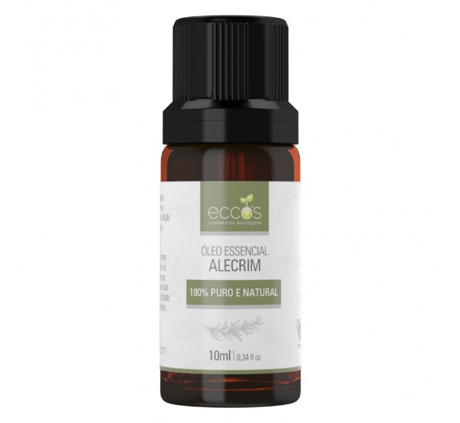 Óleo Essencial de Alecrim Origem Espanhola 10ml - Eccos Cosméticos