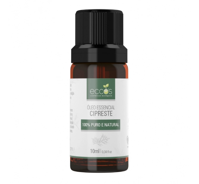 Óleo Essencial de Cipreste Origem Espanhola 10ml - Eccos Cosméticos