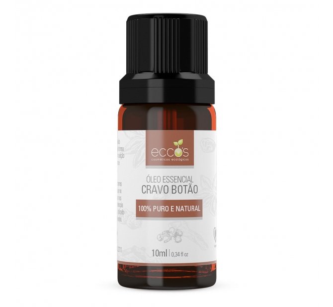 Óleo Essencial De Cravo Botão 10ml - Eccos Cosméticos