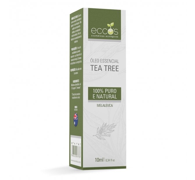 Óleo Essencial De Tea Tree 10ml - Eccos Cosméticos