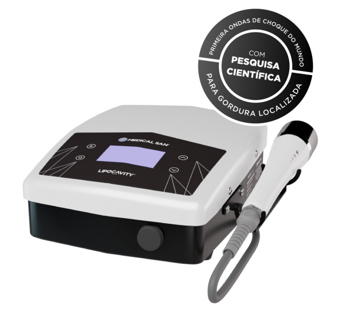 Lipocavity New Smart Aparelho Portátil de Ultracavitação e Ondas de Choque - Medical San