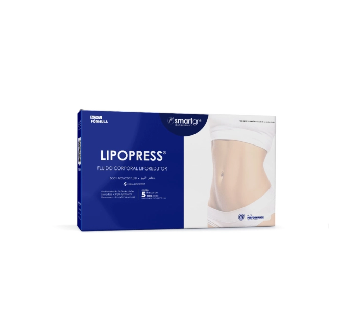 Lipopress Fluido Liporedutor 10ml - 5 unidades - Smart GR