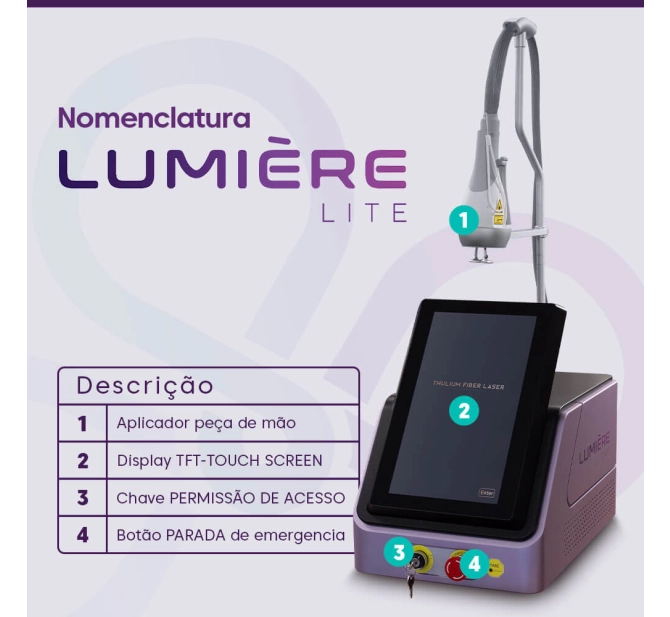 Lumière Lite BB Laser - Laser de Thulium de 1927nm - Cromatic  
