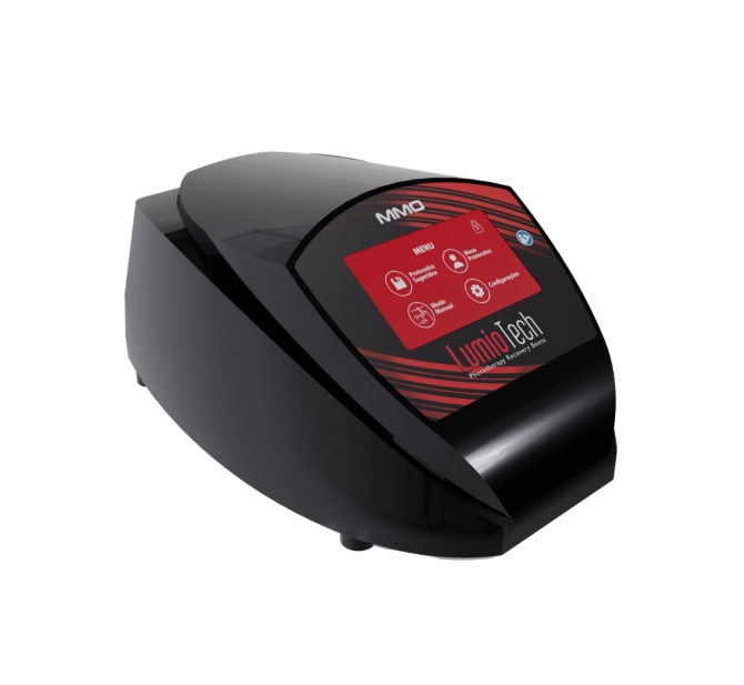  Lumiotech LED - Equipamento de Pressoterapia com fotobiomodulação - MMO
