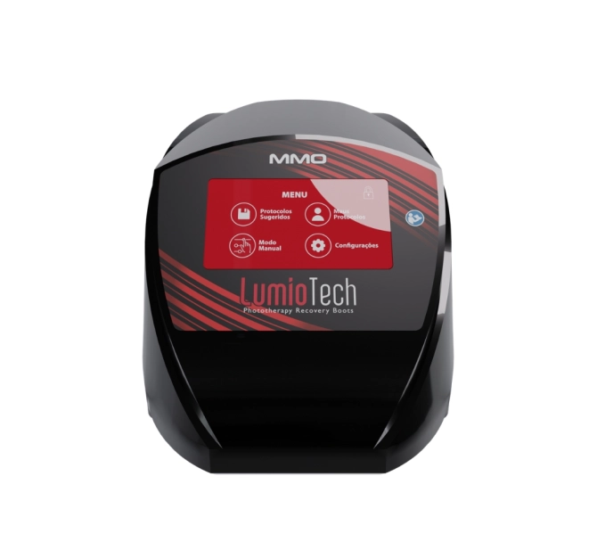  Lumiotech LED - Equipamento de Pressoterapia com fotobiomodulação - MMO