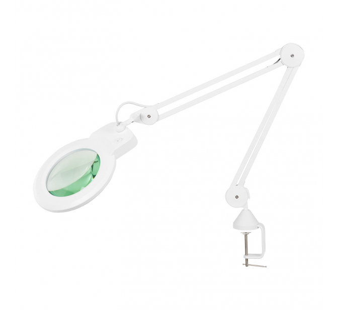 Lupa De Bancada Com Iluminação Led 5D Hl-900 - Solver