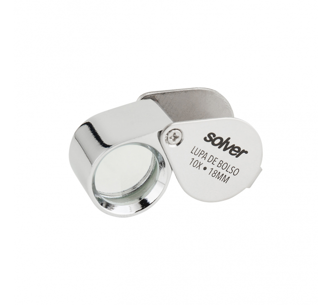 Lupa de Bolso/Dedo LED 18mm - SLD110 - Solver 