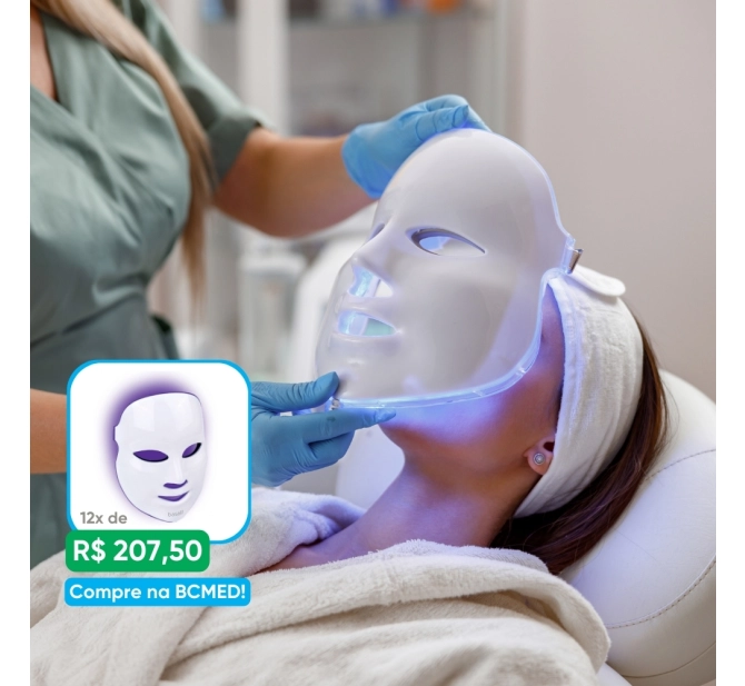 Máscara de LED Facial para Fotobiomodulação - Iphoton Mask Basall
