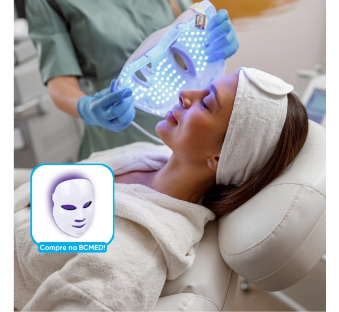 Máscara de LED Facial para Fotobiomodulação - Iphoton Mask Basall