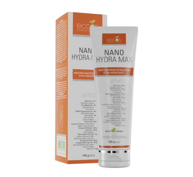 Máscara Ultra-Hidratante Hydra Max 150g - Eccos Cosméticos