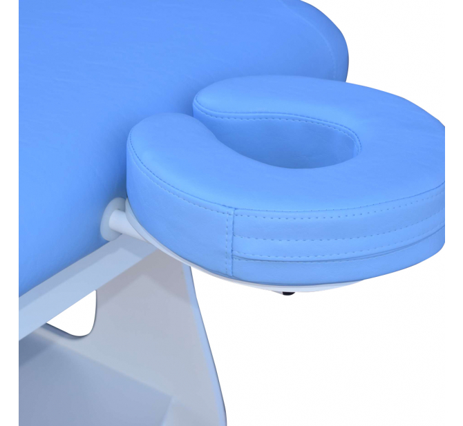 Maca Fixa Treatment Base Branca e Colchão Azul Claro - Linha Prime - BCMED