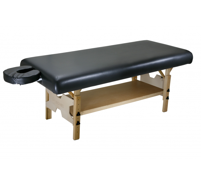 Maca Mesa de Massagem Spa Premium com Altura Regulável - BCMED-Preto