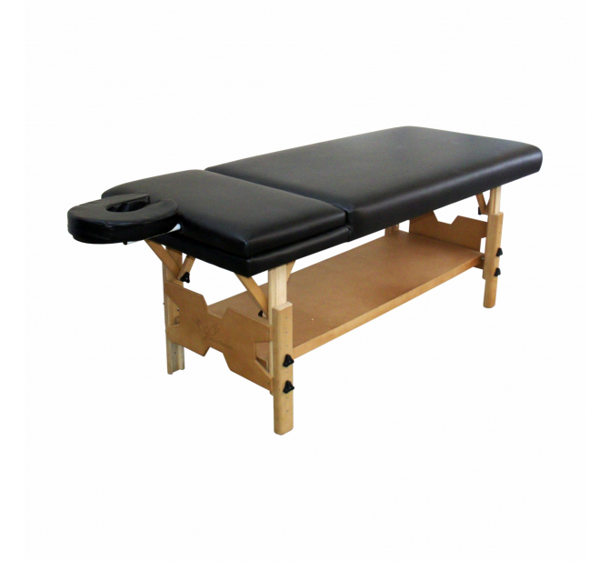 Maca para Massagem Fixa Bali Spa Reclinável - BCMED - Preto