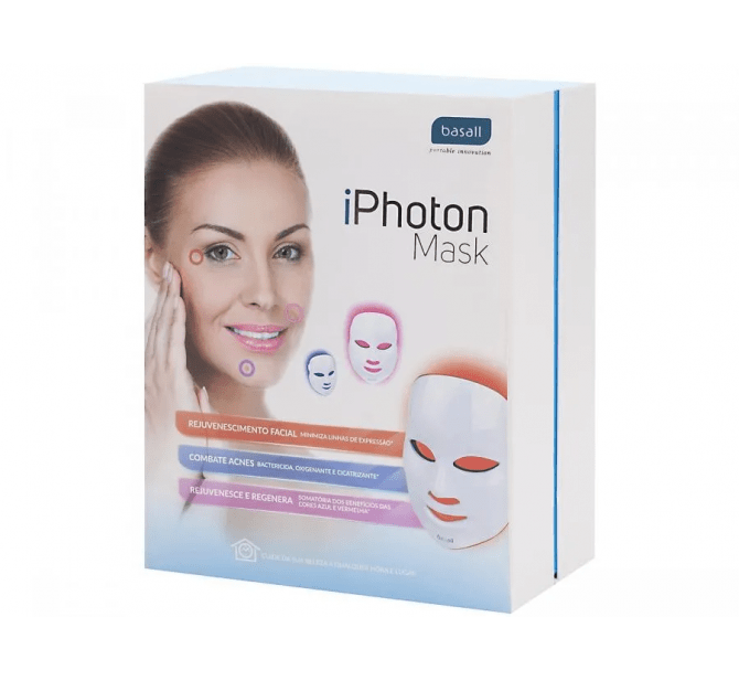 Máscara de LED Facial para Fotobiomodulação - Iphoton Mask Basall