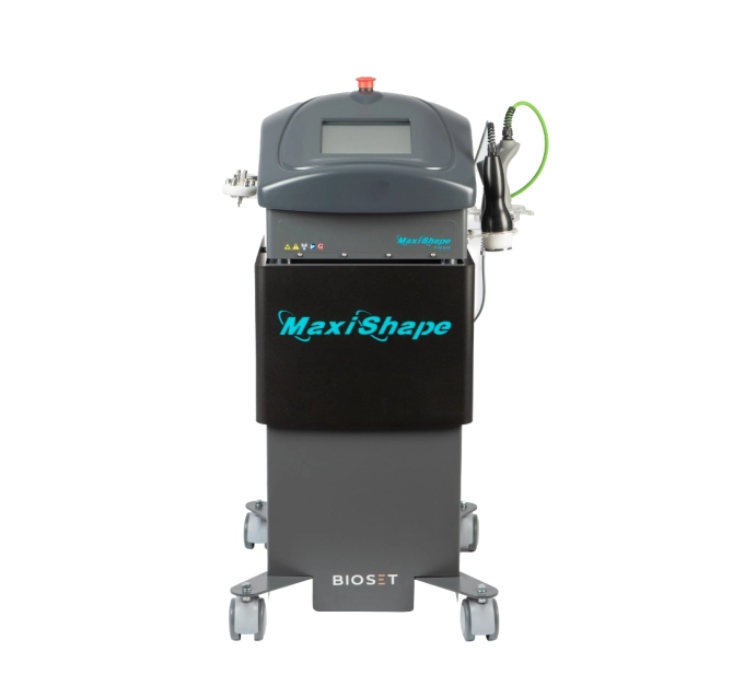 Maxishape Prime - Aparelho Ultracavitação, LED, Radiofrequência e Ondas de Choque (PSW)- Bioset 