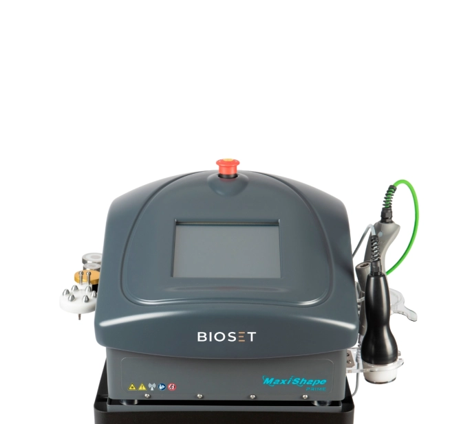 Maxishape Prime - Aparelho Ultracavitação, LED, Radiofrequência e Ondas de Choque (PSW)- Bioset 
