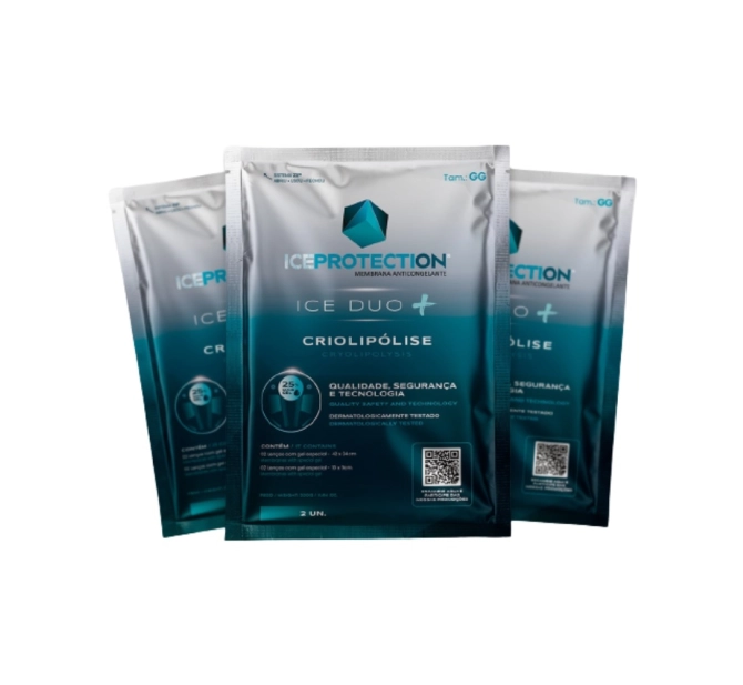 Ice Duo + Membranas para Criolipólise Tamanho GG 330g - Iceprotection