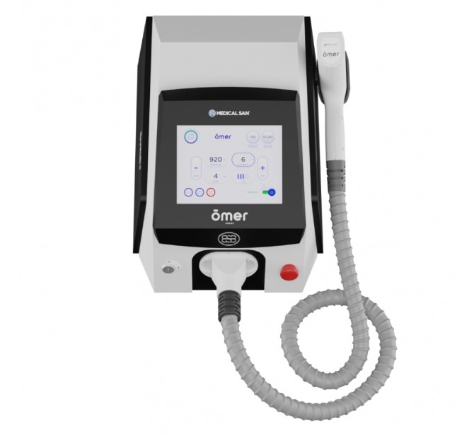 Kit - Ômer Smart + Carrinho GRÁTIS - Laser 3D Portátil para Remoção de Tatuagem e Micropigmentação - Medical San