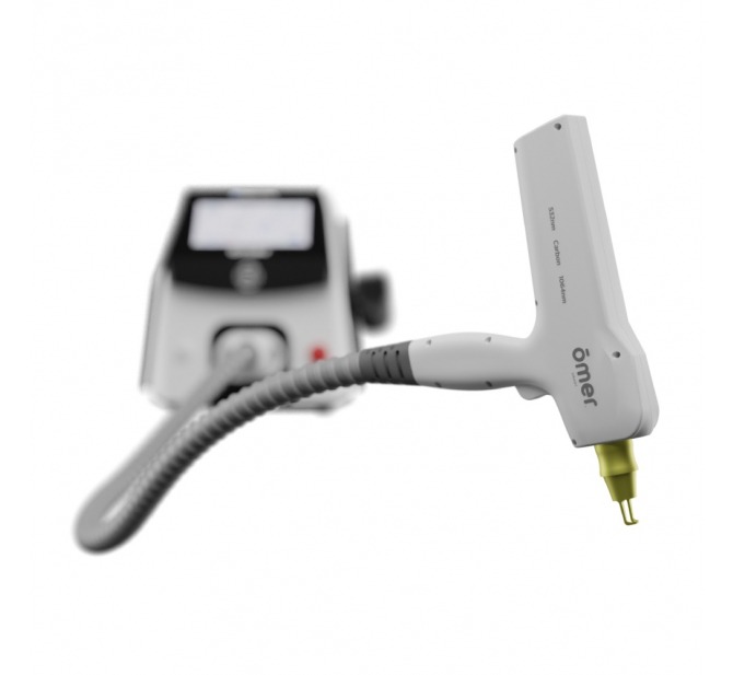 Kit - Ômer Smart + Carrinho GRÁTIS - Laser 3D Portátil para Remoção de Tatuagem e Micropigmentação - Medical San