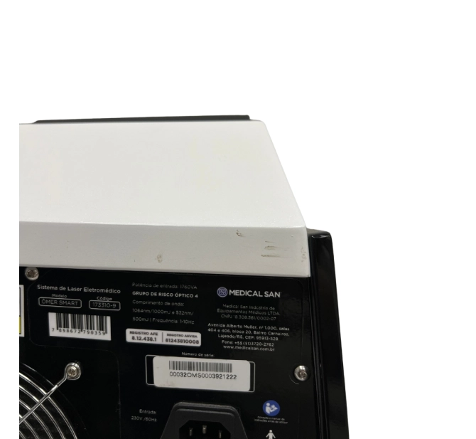 (Usado) Ômer Smart - Laser 3D Portátil para Remoção de Tatuagem e Micropigmentação - Medical San