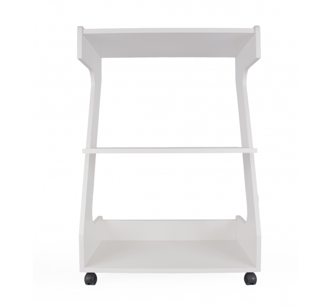 Mesa Auxiliar Tipo Z sem Gaveta Branco - Salus Brasil