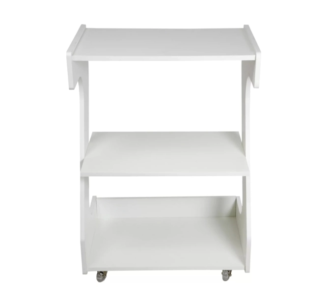 Mesa Auxiliar Tipo Z sem Gaveta Branco - Salus Brasil