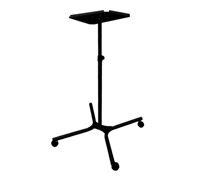 Mesa para Vapor de Ozônio com Regulagem de Altura - Linha Black Para Barbearias - BCMED