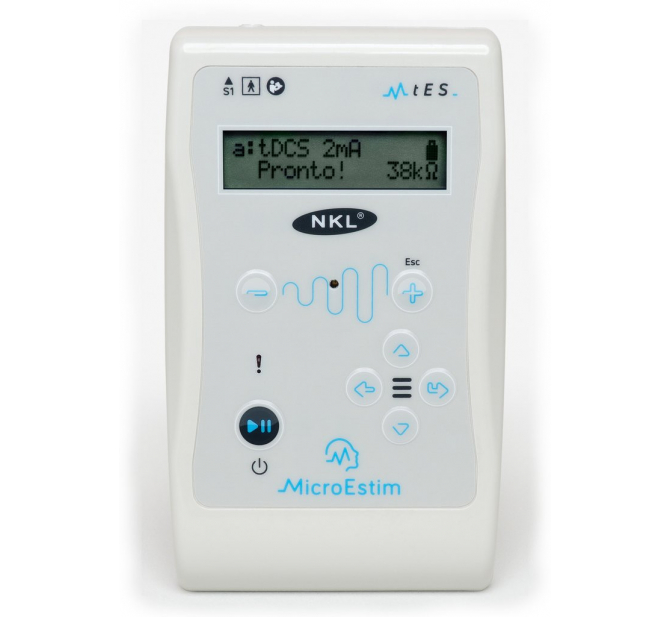 Microestim tES Aparelho de Estimulação Transcraniana - NKL