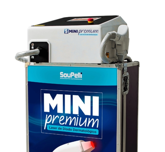 Mini Premium - Aparelho de Epilação a Laser de Diodo- SouPelli